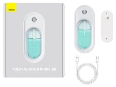 دستگاه تصفیه هوشمند هوا بیسوس Baseus Tulip A1 Odor Purifier White ACYX000002