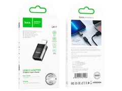 مبدل تایپ سی به لایتنینگ هوکو Hoco Adapter Lightning male to Type-C female UA17