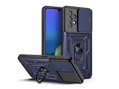 قاب محافظ لنز و حلقه دار سامسونگ Samsung Galaxy A23 4G Slide Camera &amp; Ring Holder Stand Case