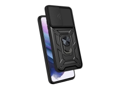 قاب محافظ لنز و حلقه دار سامسونگ Samsung Galaxy S21 FE Slide Camera &amp; Ring Holder Stand Case