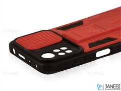 قاب محافظ لنز و استند دار شیائومی Xiaomi Poco X4 Pro 5G Slide Camera &amp; Stand Case