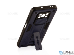 قاب محافظ لنز و استند دار شیائومی Xiaomi Poco X3 Slide Camera &amp; Stand Case