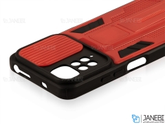 قاب محافظ لنز و استند دار شیائومی Xiaomi Redmi Note 11 2022 Slide Camera &amp; Stand Case