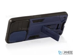 قاب محافظ لنز و استند دار سامسونگ Samsung Galaxy A12 Slide Camera &amp; Stand Case