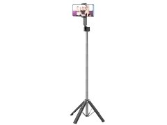 فروش مونوپاد سه‌پایه‌دار و دارای ریموت‌کنترل هوکو hoco Tabletop holder K18 Wave for live broadcast
