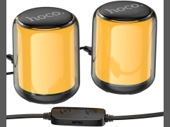 قیمت اسپیکر  بلوتوث رومیزی دسکتاپ هوکو Hoco Wireless and wired speakers BS56 Colorful for PC