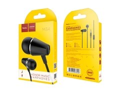 فروش هندزفری سیمی با جک 3.5 میلیمتری هوکو Hoco Wired earphones M34 Honor with mic