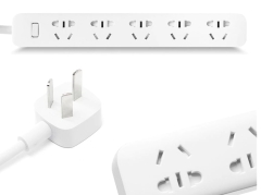 چند راهی و شارژر شیائومی 3 سوکت و 3 یو اس بی Xiaomi XMCXB01QM Smart Power Strip