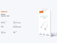 قیمت کابل تبدیل تایپ سی به جک 3.5 میلی‌متری رسی RECCI RDS-A03 Converter Cable Type-C