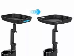 قیمت هولدر لیوانی به همراه سینی خوراکی خودرو  car cup holder with tray for car cup food tray with attachable tray