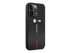 قاب فیبر کربن و چرم آیفون 14 پرو مکس طرح بی ام و ام3 CG Mobile iphone 14 Pro Max BMW M3 Carbon Fiber &amp; Leather Case