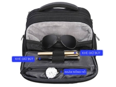 کوله پشتی یو اس بی دار ضد آب بنج BANGE BG-7309 - Multifunctional Anti-Theft Travel Laptop Backpack