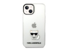 قاب محافظ شیشه ای آیفون 14 طرح گربه کارل CG Mobile iphone 14 Karl Cat Case