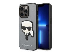 قاب چرمی آیفون 14 پرو مکس طرح کارل CG Mobile iphone 14 Pro Max Karl Lagerfeld Leather Case