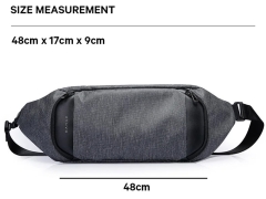 قیمت خرید کیف کمری بنج مناسب تبلت 7.9 اینچ  Bange BG-2556 Waist bag banana cross-body sling