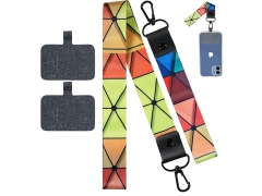 بند گردن و مچ بند موبایل آها استایل AhaStyle Stylish Neck Lanyard & Wrist Strap