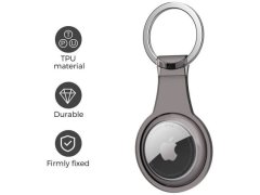 ایر تگ اپل آها استایل AhaStyle WG35 TPU Protective Case Metal Buckle Key Ring For AirTag