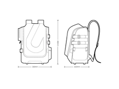 قیمت کوله مدرسه کودکان شیائومی Xiaomi UBOT-006 Children's School Bag Yellow Blue 22L