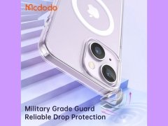 قاب محافظ نیمه شفاف مگ سيف مک دودو مدل Mcdodo Crystal PC-3090 Apple iPhone 14