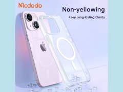 قاب محافظ نیمه شفاف مگ سيف مک دودو مدل Mcdodo Crystal PC-3093 Apple iPhone 14 Pro Max