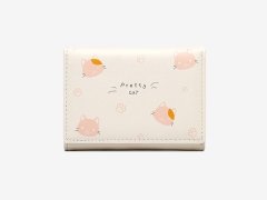 کیف پول عروسکی Taomicmic Y8303 Cat Print Short Wallet