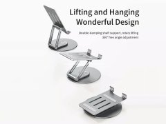 قیمت هولدر رومیزی موبایل و تبلت راک ROCK Metal Rotating Foldable Desktop Stand RPH0993