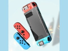 قاب کنسول بازی نینتندو سوئیچ بیسوس Baseus Case for Nintendo Switch Game Console GS06 360°Flip, (WISWGS06-02)