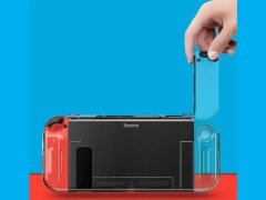 قاب کنسول بازی نینتندو سوئیچ بیسوس Baseus Case for Nintendo Switch Game Console GS06 360°Flip, (WISWGS06-02)