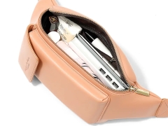 کیف کمری TAOMICMIC D7073 Durable PU Leather Crossbody Bag