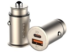 شارژر فندکی فست  شارژ ماشین تایپ سی 30 وات الدنیو