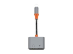 بهترین مبدل صوتی  لایتنینگ به Aux ویوو Wiwu LT07 Lightning To 3.5mm Aux Converter Audio Adapter