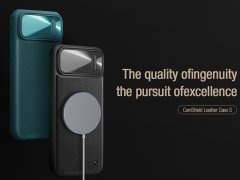 قاب محافظ مگنتی نیلکین آیفون 14 Nillkin Apple iPhone 14 CamShield Leather Case S Magnetic Case