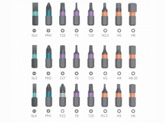 مجموعه 24 عددی آچار و پیچ گوشتی جغجغه ای شیائومی Xiaomi DUKA RS1 24 in 1 Screwdriver Set