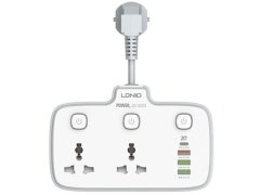 چند راهی برق الدنیو LDNIO SC2413 Universal Power Strip