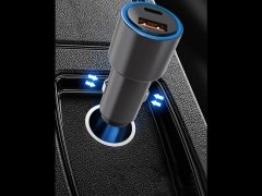 شارژر فندکی فست شارژ ماشین تایپ سی وات ویوو