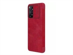 کیف نیلکین شیائومی Nillkin Xiaomi Redmi Note 11 Pro 4G (Global)/Note 11 Pro 5G (Global)/Note 11 Pro Plus 5G (India)/Note 11E Pro 5G Qin Pro Leather Case