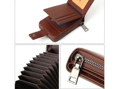 قیمت کیف پول و جاکارتی مردانه سانی ستی SUNICETY S3012 Short Wallet Multi-Card Slot