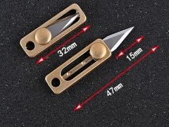 مینی چاقوی جعبه گشای قابل حمل pendant unpack express unboxing knife portable