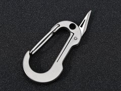مینی چاقوی قابل استفاده به عنوان جاکلیدی express knife men's waist hanging car key chain portable titanium alloy
