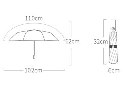 فروش چتر اتوماتیک تاشو automatic umbrella sun protection folding vinyl sun umbrella