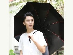 چتر اتوماتیک تاشو  automatic umbrella men and women sun protection folding vinyl sun umbrella