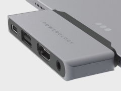 خرید بهترین هاب تایپ سی پاورولوژی Powerology 4 in 1 USB-C Hub P41PACHGY