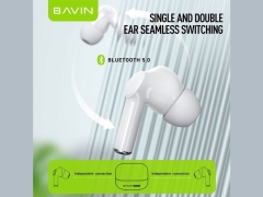 هندزفری بی سیم باوین BAVIN BA15 Hi-Fi TWS Bluetooth 5.0 Wireless Earphone