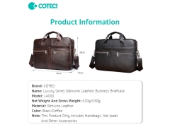 کیف دستی چرم اصل کوتتسی Coteetci Business Briefcase 14033