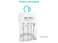 قیمت کابل شارژ و دیتای مک بوک تایپ سی به مگنتی 60 وات 2 متری کوتتسی Coteetci MacBook charging cable 16001-M2