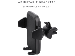 خرید بهترین هولدر موبایل خودرو پاورولوژِ Powerology Airgrip Cradle Vent Mount Holder PUCVMBK