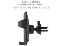 قیمت هولدر موبایل خودرو پاورولوژِ Powerology Airgrip Cradle Vent Mount Holder PUCVMBK