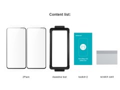 کیفیت محافظ صفحه نمایش منحنی اس 23 سامسونگ نیلکین Nillkin Samsung Galaxy S23 Impact Resistant Curved Film