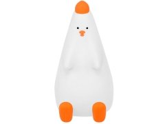 چراغ خواب رومیزی فانتزی شارژی کودکانه Cute chicken pat silicone color-changing night light USB rechargeable LED