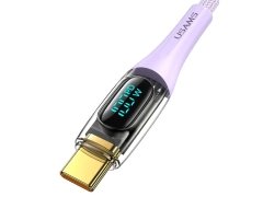 کابل سوپر فست شارژ تایپ سی به تایپ سی 100 وات 1.2 متری یوسامز Usams Type-C To Type-C Pd 100W 1.2M Cable US-SJ590